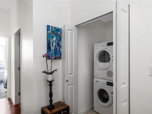 107-827 Fairfield Rd, Victoria, BC - Indoor Photo Showing Laundry Room
