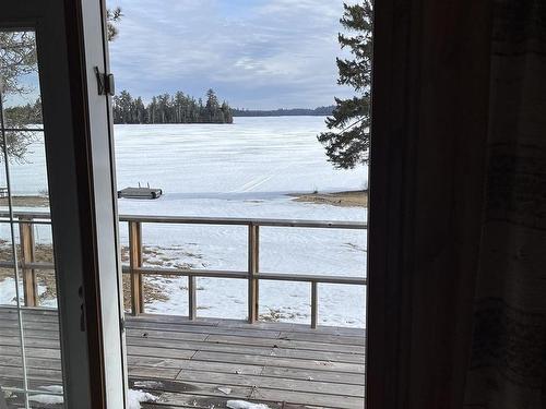 #18 Eva Lake Rd, Atikokan, ON - Indoor Photo Showing Other Room With Body Of Water