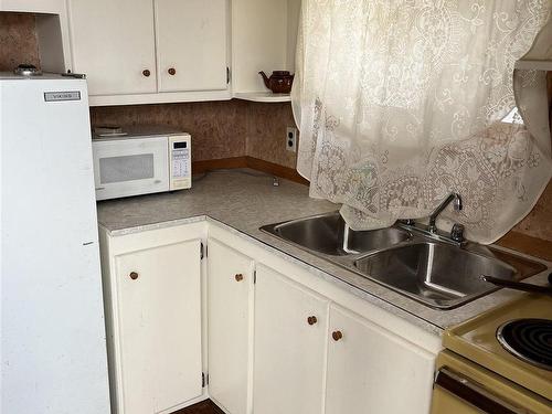 #18 Eva Lake Rd, Atikokan, ON - Indoor Photo Showing Kitchen With Double Sink