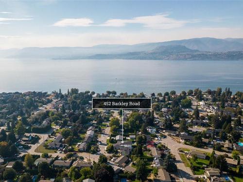 452 Barkley Road, Kelowna, BC - Outdoor With Body Of Water With View