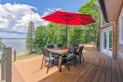 2179 Pickerel & Jack Lake Road, Burk'S Falls, ON - Outdoor With Body Of Water With Deck Patio Veranda With Exterior