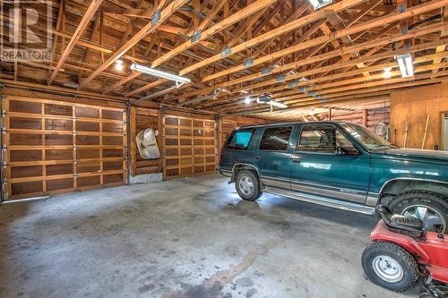 98 Twin Lakes Road, Enderby, BC - Indoor Photo Showing Garage
