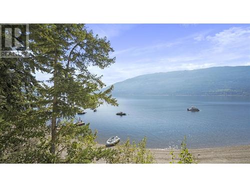 4746 Sunnybrae Canoe Point Road, Tappen, BC - Outdoor With Body Of Water With View