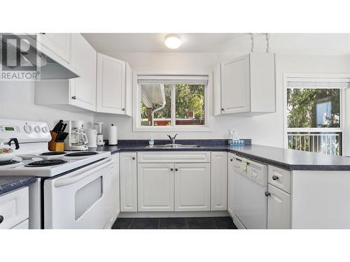 4746 Sunnybrae Canoe Point Road, Tappen, BC - Indoor Photo Showing Kitchen With Double Sink