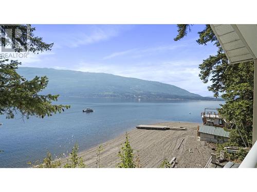 4746 Sunnybrae Canoe Point Road, Tappen, BC - Outdoor With Body Of Water With View