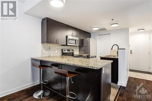 456 King Edward Avenue Unit#410, Ottawa, ON - Indoor Photo Showing Kitchen With Upgraded Kitchen