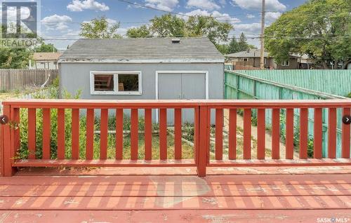 1121 Hochelaga Street W, Moose Jaw, SK - Outdoor With Deck Patio Veranda
