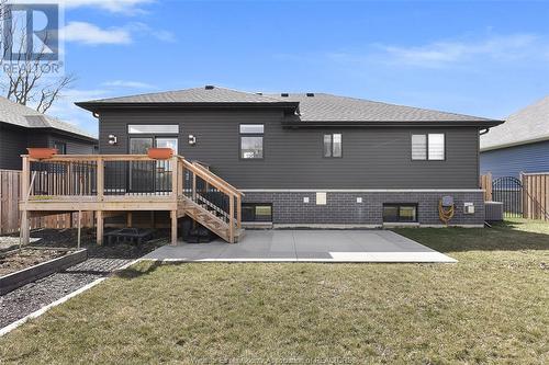 100 Palmer Drive, Kingsville, ON - Outdoor With Deck Patio Veranda With Exterior