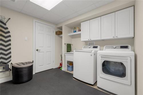 Shared Laundry Room - 31 Ormerod Close, Dundas, ON - Indoor Photo Showing Laundry Room