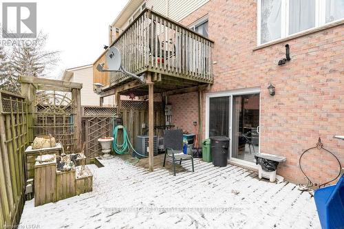 #57 -9 Ailsa Pl, London, ON - Outdoor With Deck Patio Veranda With Exterior