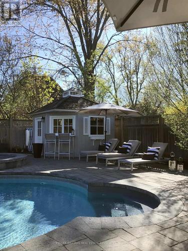 20 Cumberland Drive, Mississauga, ON - Outdoor With In Ground Pool