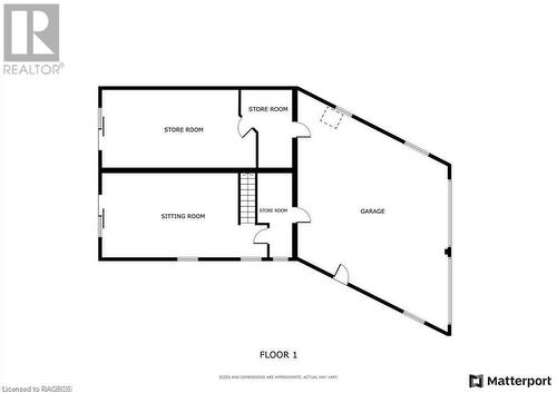 Floor plans for lower level - 7 Purgatory Road, Northern Bruce Peninsula, ON - Other