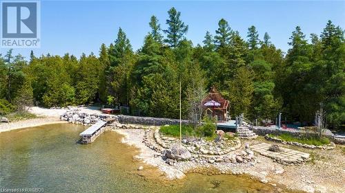 So much space to spread out on the shoreline! - 7 Purgatory Road, Northern Bruce Peninsula, ON - Outdoor With Body Of Water With View