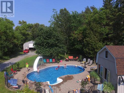 3795 Liberty St N, Clarington, ON - Outdoor With In Ground Pool With Backyard