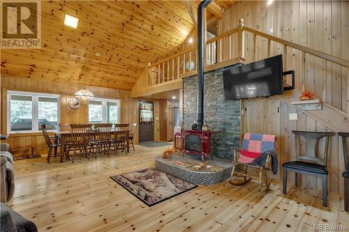 22 Sparkes Lane, Cambridge-Narrows, NB - Indoor With Fireplace