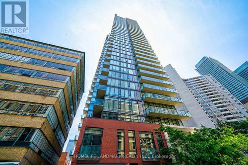 #2109 -75 St Nicholas St, Toronto, ON - Outdoor With Facade