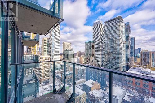 2109 - 75 St Nicholas Street, Toronto, ON - Outdoor With Balcony