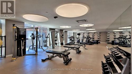 #2109 -75 St Nicholas St, Toronto, ON - Indoor Photo Showing Gym Room