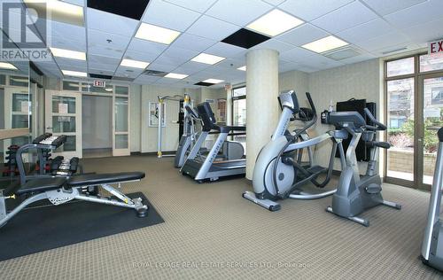 #808 -55 Harrison Garden Blvd, Toronto, ON - Indoor Photo Showing Gym Room