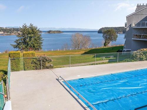 419-2562 Departure Bay Rd, Nanaimo, BC - Outdoor With Body Of Water With In Ground Pool With View