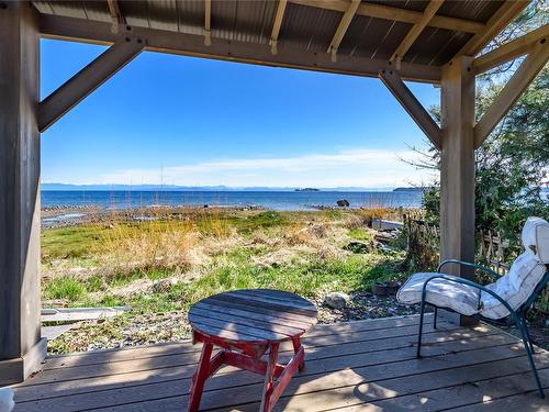4770 Kilmarnock Dr, Courtenay, BC - Outdoor With Body Of Water With Deck Patio Veranda With View