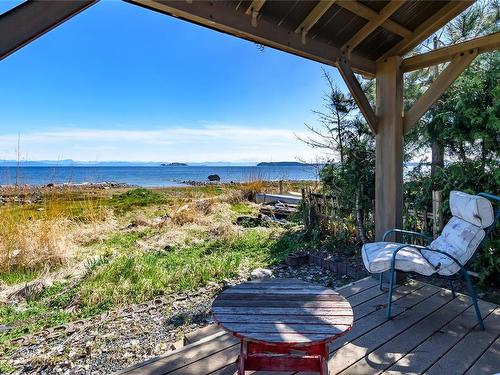 4770 Kilmarnock Dr, Courtenay, BC - Outdoor With Body Of Water With Deck Patio Veranda With View