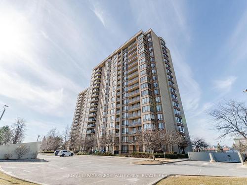 1512-20 Cherrytree Dr, Brampton, ON - Outdoor With Balcony With Facade