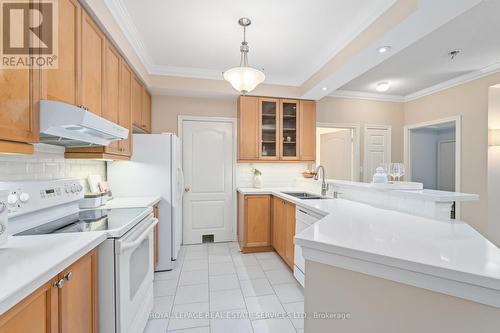 116 - 3351 Cawthra Road, Mississauga, ON - Indoor Photo Showing Kitchen With Double Sink