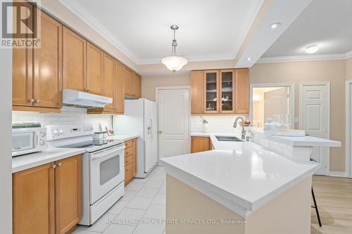 116 - 3351 Cawthra Road, Mississauga, ON - Indoor Photo Showing Kitchen With Double Sink