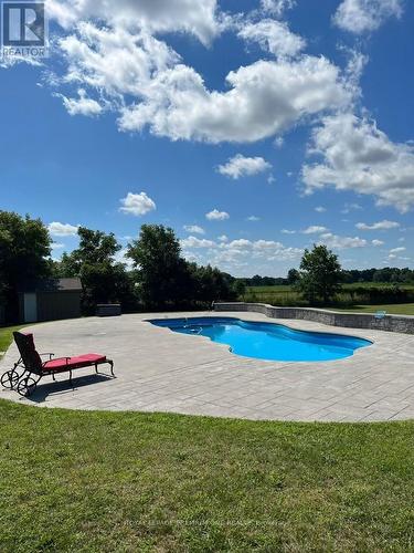 7132 County Rd 27 Road, Essa, ON - Outdoor With In Ground Pool With View