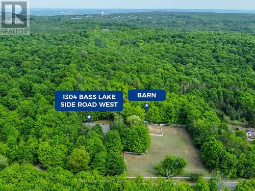 1304 Bass Lake Side Road  W, Oro-Medonte, ON - Outdoor With View