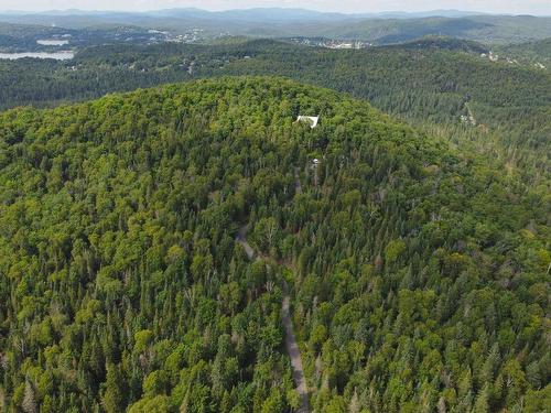 Aerial photo - 1022 Ch. Des Pins, Sainte-Agathe-Des-Monts, QC - Outdoor With View