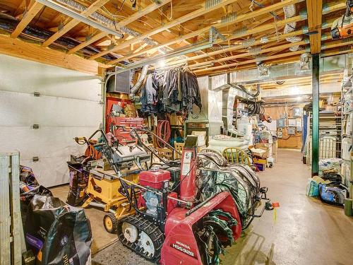 Garage - 1022 Ch. Des Pins, Sainte-Agathe-Des-Monts, QC - Indoor Photo Showing Basement