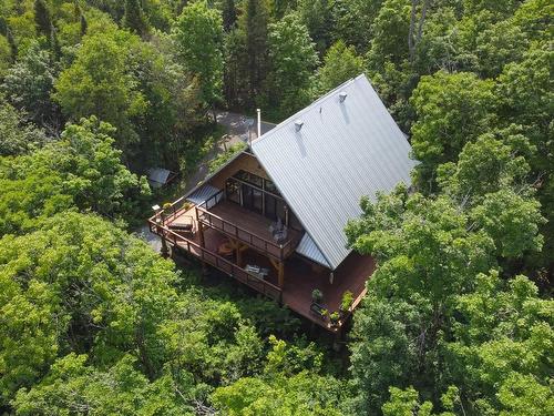 Aerial photo - 1022 Ch. Des Pins, Sainte-Agathe-Des-Monts, QC - Outdoor