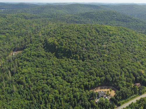 Aerial photo - 1022 Ch. Des Pins, Sainte-Agathe-Des-Monts, QC - Outdoor With View