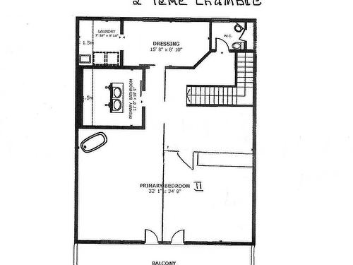 Drawing (sketch) - 1022 Ch. Des Pins, Sainte-Agathe-Des-Monts, QC - Other