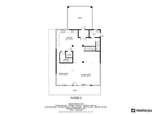 Drawing (sketch) - 1022 Ch. Des Pins, Sainte-Agathe-Des-Monts, QC - Other