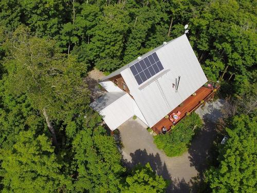 Aerial photo - 1022 Ch. Des Pins, Sainte-Agathe-Des-Monts, QC - Outdoor With View