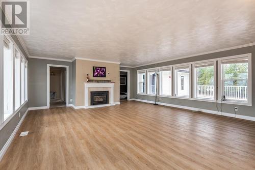 8625 Lynn Drive, Prince George, BC - Indoor Photo Showing Living Room With Fireplace