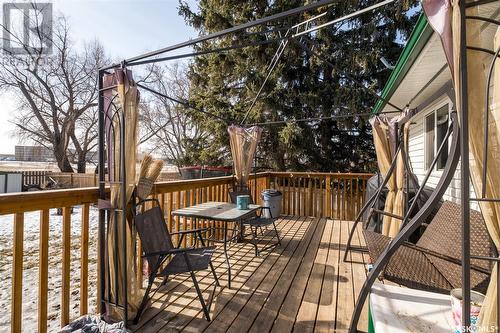 607 2Nd Avenue W, Shellbrook, SK - Outdoor With Deck Patio Veranda With Exterior