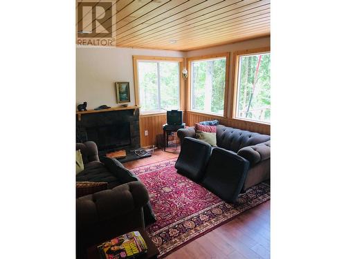 12 Hummingbird Cove, Seymour Arm, BC - Indoor With Fireplace