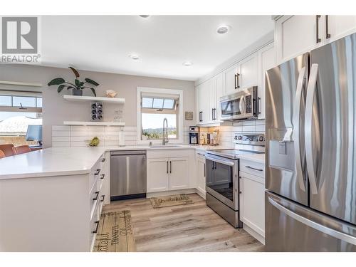 5030 Snowbird Way Unit# 202, Kelowna, BC - Indoor Photo Showing Kitchen With Stainless Steel Kitchen