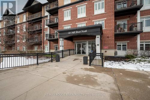#202 -50 Mill St N, Port Hope, ON - Outdoor With Balcony With Facade