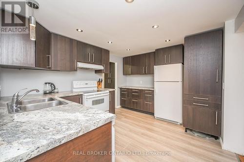 25 Sharpe Ave, Welland, ON - Indoor Photo Showing Kitchen With Double Sink