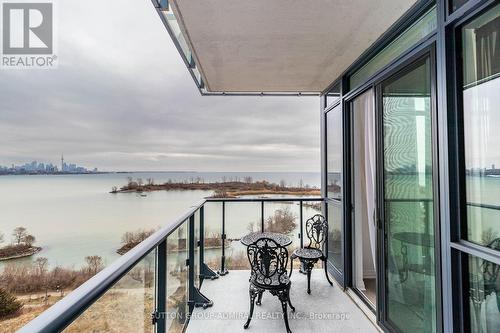 1003 - 59 Annie Craig Drive, Toronto, ON - Outdoor With Body Of Water With Balcony With View With Exterior