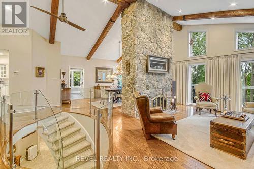 4082 Second Line, Bradford West Gwillimbury, ON - Indoor With Fireplace