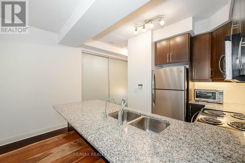 #1404 -38 The Esplanade, Toronto, ON - Indoor Photo Showing Kitchen With Double Sink