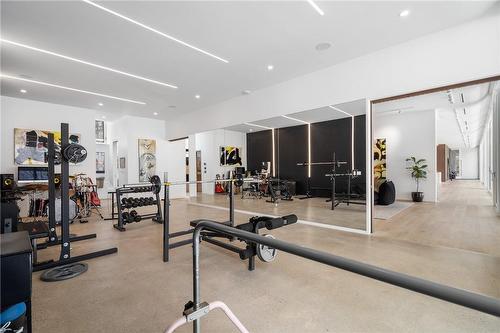 66 Weirs Lane, Dundas, ON - Indoor Photo Showing Gym Room