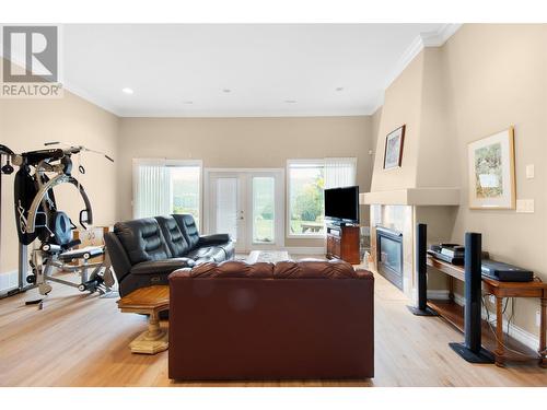3638 Parri Road, Tappen, BC - Indoor Photo Showing Gym Room