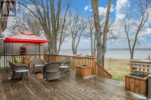 112 Bush Lane, Prince Edward County, ON - Outdoor With Body Of Water With Deck Patio Veranda